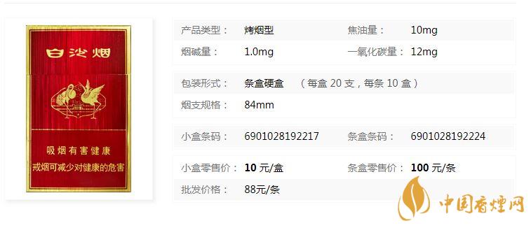 白沙硬紅精品香煙價格多少錢？白沙硬紅精品價格一覽2020