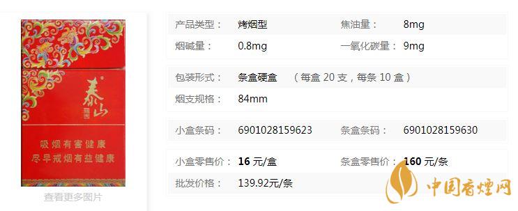泰山錦秀多少錢一包2020價格？泰山錦秀香煙價格2020