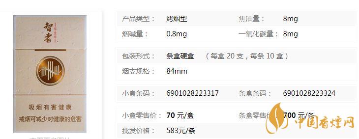 黃山智者多少錢一包價(jià)格？黃山智者香煙價(jià)格一覽