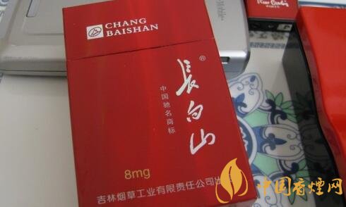 長白山(銀)香煙價格表圖，長白山銀多少錢