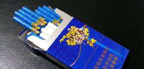 長(zhǎng)白山(藍(lán)尚)香煙價(jià)格表圖，長(zhǎng)白山迎春細(xì)煙價(jià)格